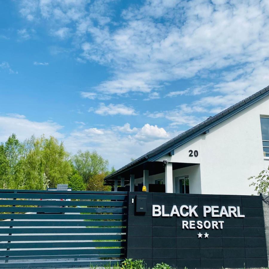 Domki Black Pearl Mielno Basen Sauna Jacuzzi Kültér fotó
